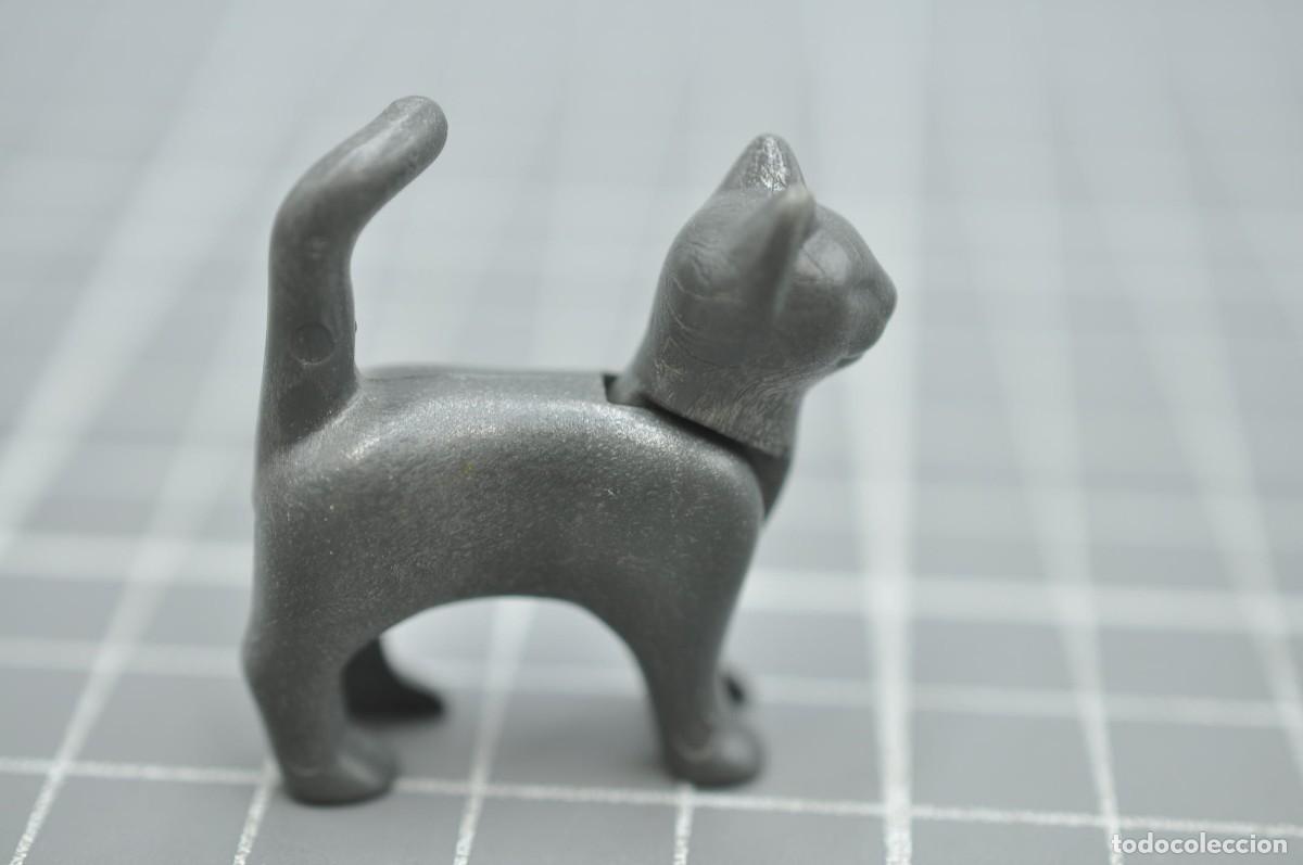 Playmobil: cj1705 PLAYMOBIL - gato gris oscuro