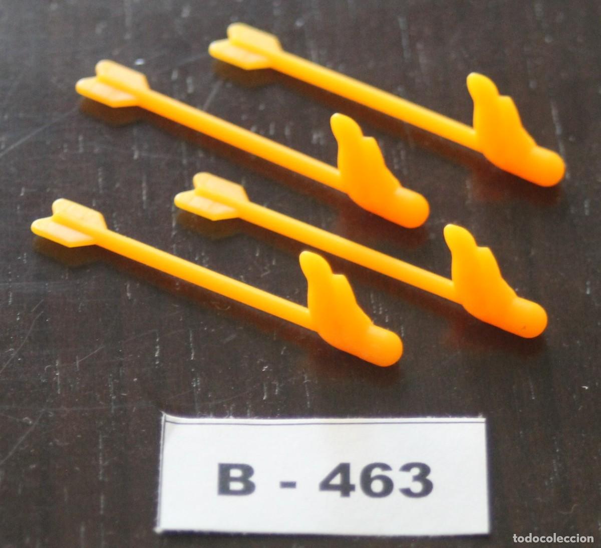 Playmobil: PLAYMOBIL 4 FLECHAS FUEGO - MEDIEVAL ARQUERO INDIOS (B-463)