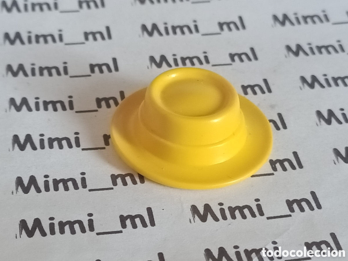 Playmobil: Playmobil sombrero amarillo gorro operario western oeste