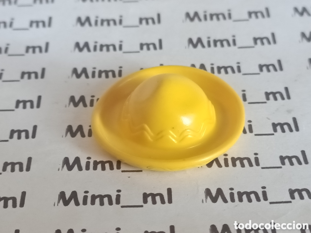 Playmobil: Playmobil sombrero amarillo mejicano western oeste