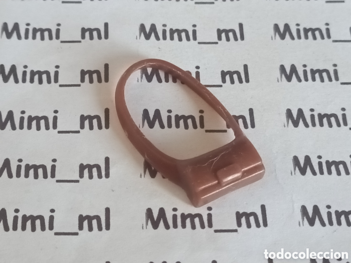 Playmobil: Playmobil bandolera mujer parqu&iacute;metro zona azul bolso zurr&oacute;n