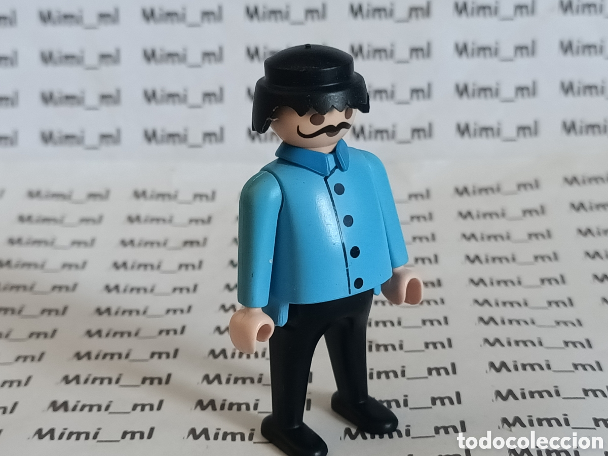 Playmobil: Playmobil figura hombre diligencia western carreta oeste