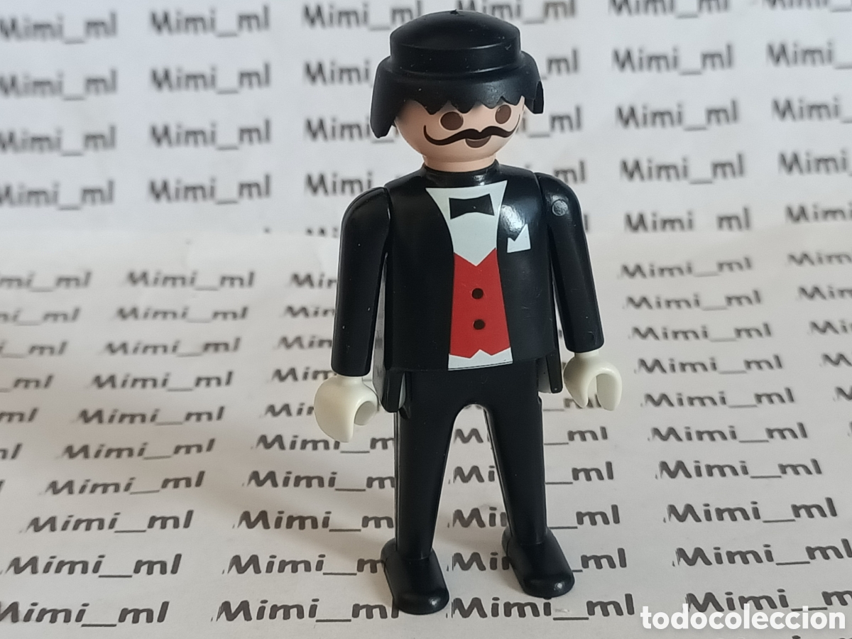 Playmobil: Playmobil figura hombre mago circo roman&iacute; presentador