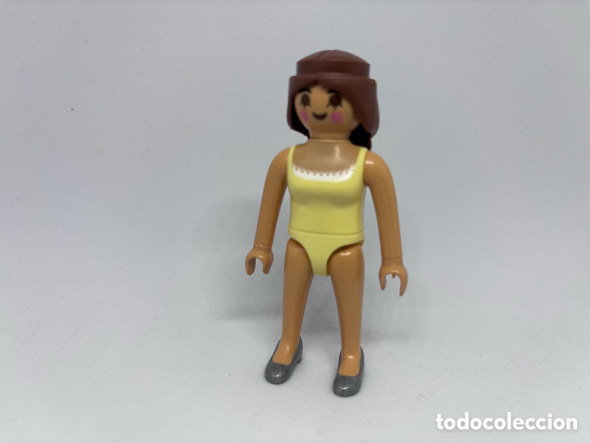 Playmobil: Playmobil chica ropa interior zapatos plateados