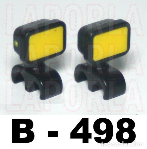 Playmobil: PLAYMOBIL 2 FOCOS PARA JEEP VEH&Iacute;CULO ANFIBIO 4228 4844 5429 4846 - RECAMBIOS REPUESTOS (B-498)