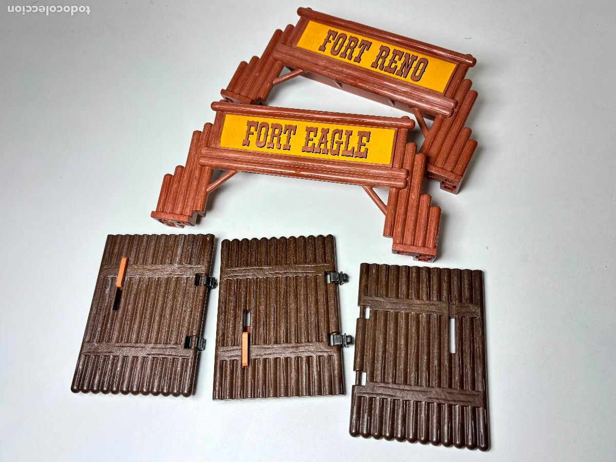 Playmobil: Playmobil 3023 letrero puerta fuerte oeste