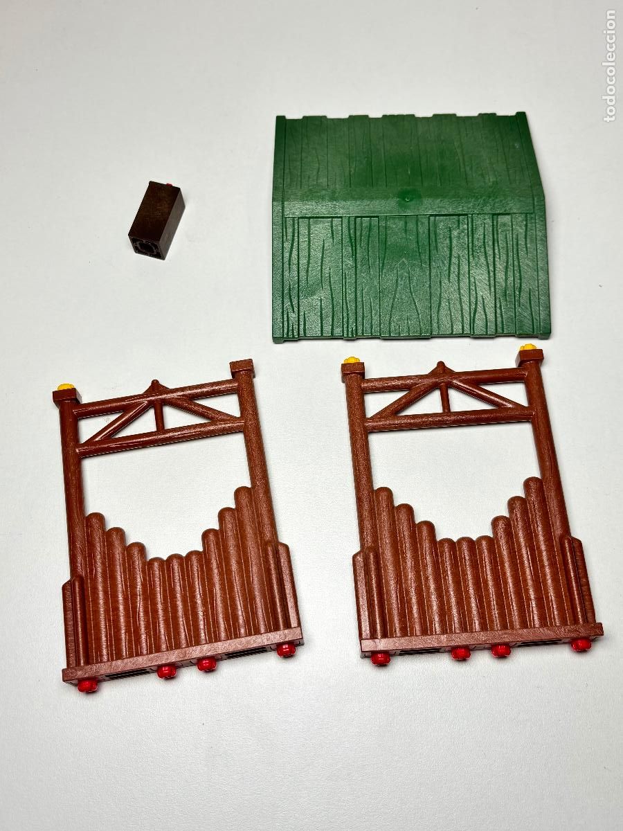 Playmobil: Playmobil 3023 pilar y pared lateral torre fuerte oeste
