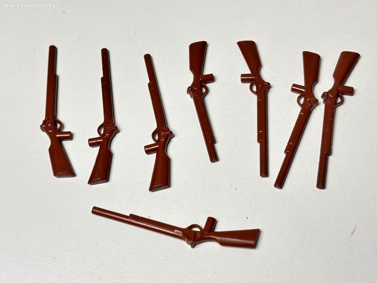 Playmobil: Playmobil lote fusil rifle vaquero soldado oeste