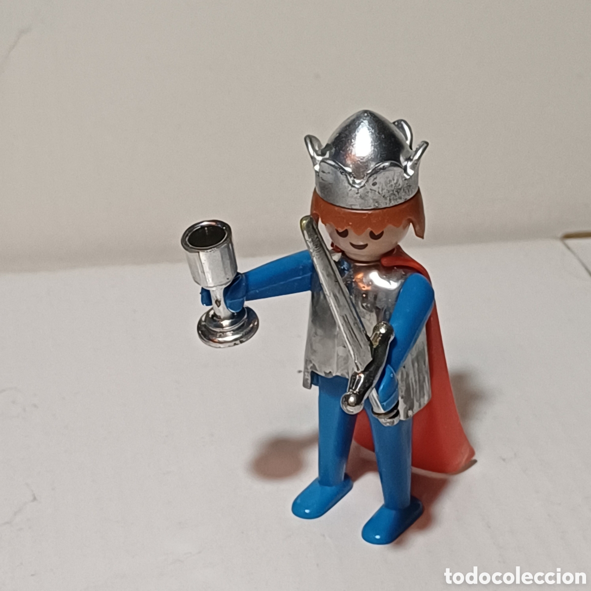 Playmobil: Figura Playmobil rey medieval primera epoca ref. 3331