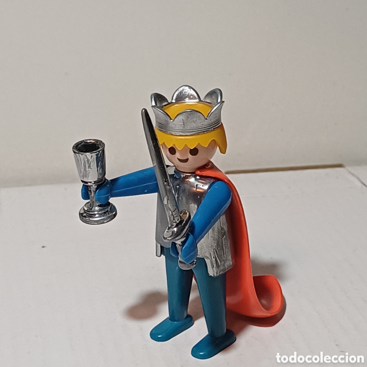 Playmobil: Figura Playmobil rey medieval primera epoca ref. 3331