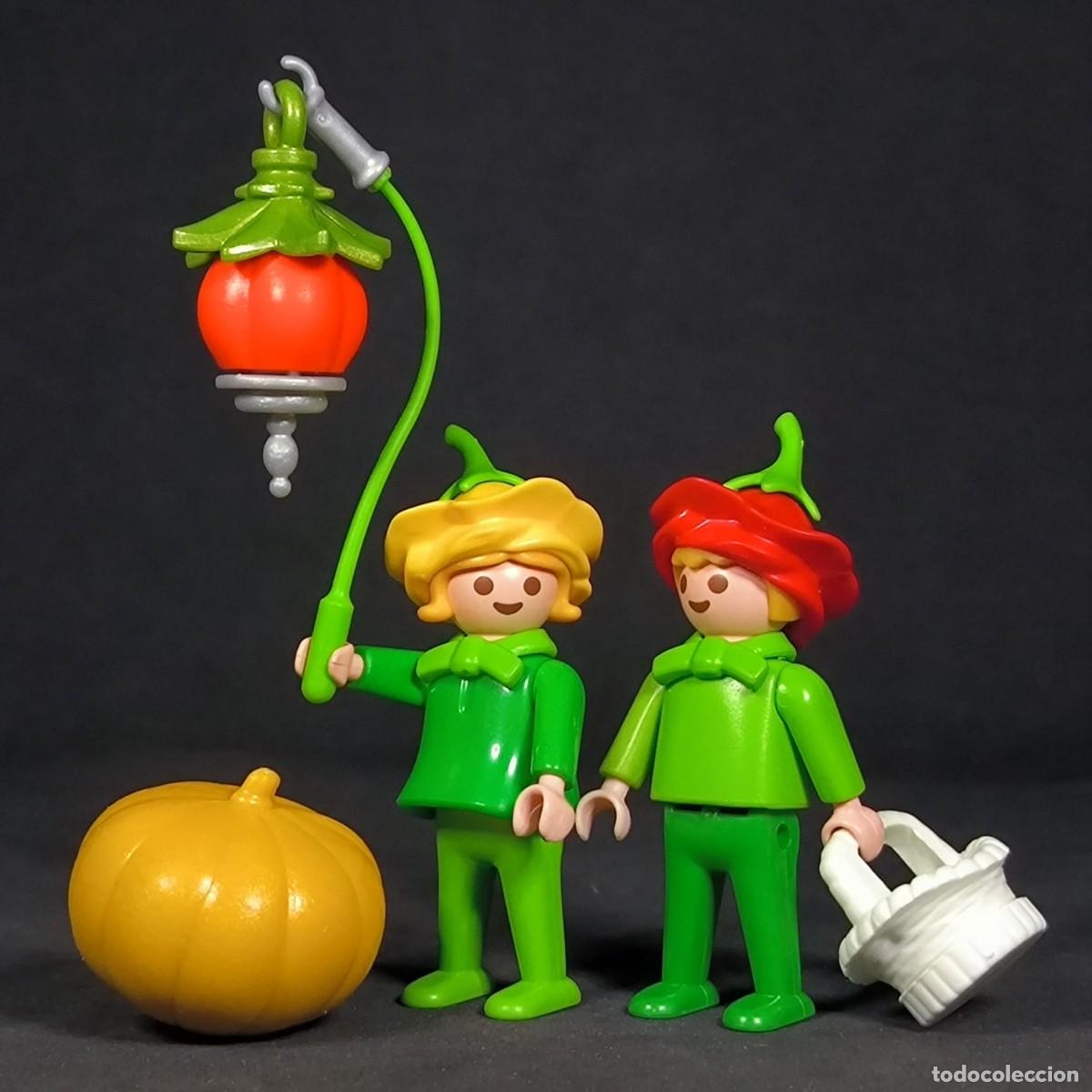 Playmobil: Playmobil ni&ntilde;os flores con farolito ☼