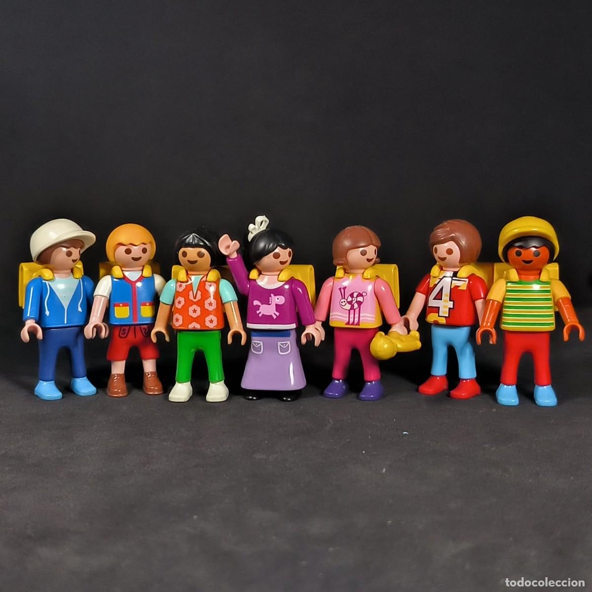 Playmobil: Playmobil ni&ntilde;os con mochilas ☼