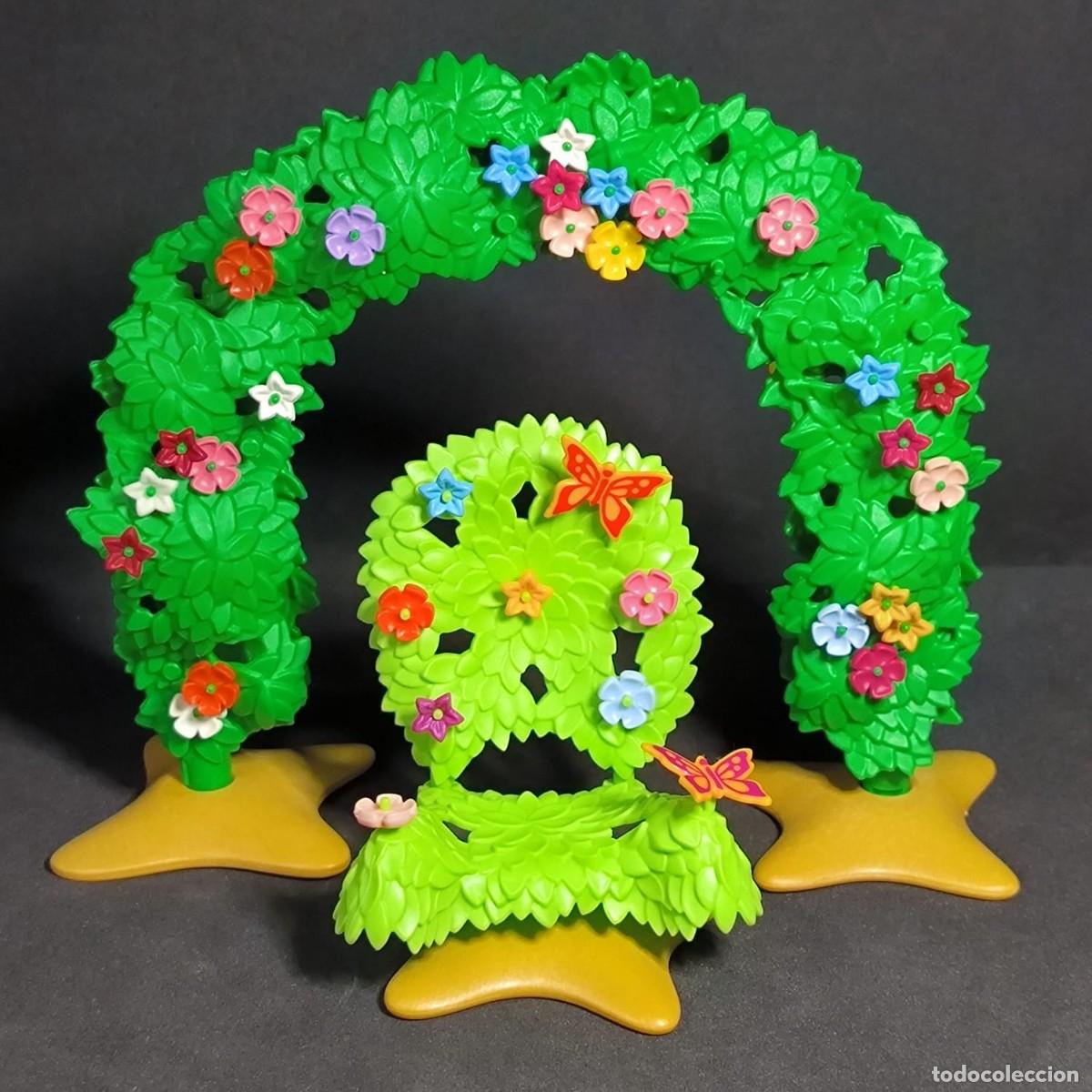 Playmobil: Playmobil arco y trono de flores ☼