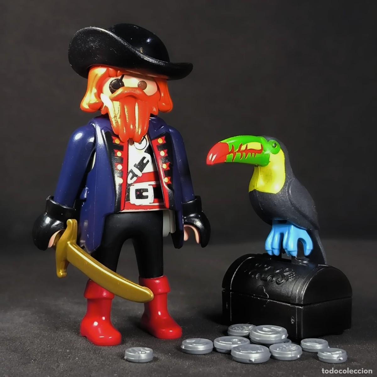 Playmobil: Playmobil pirata con tucan ☼