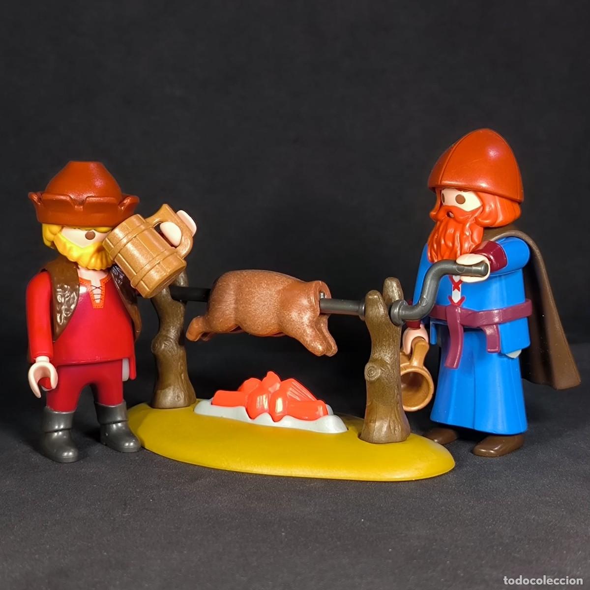 Playmobil: Playmobil medievales con cochinillo ☼