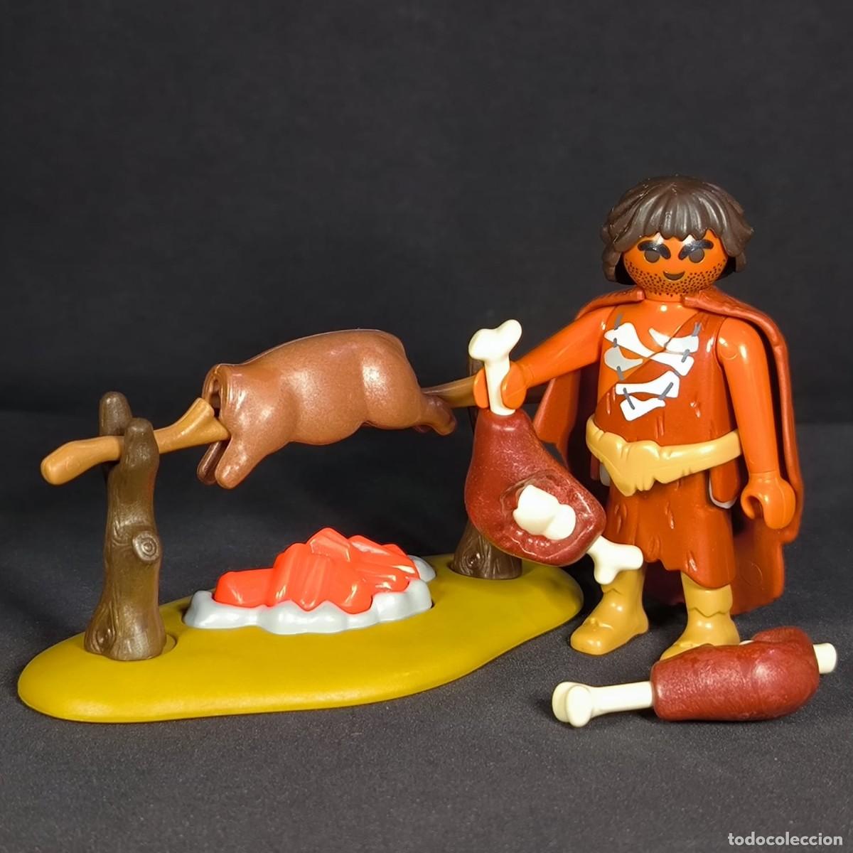 Playmobil: Playmobil cavernicola con cochinillo ☼