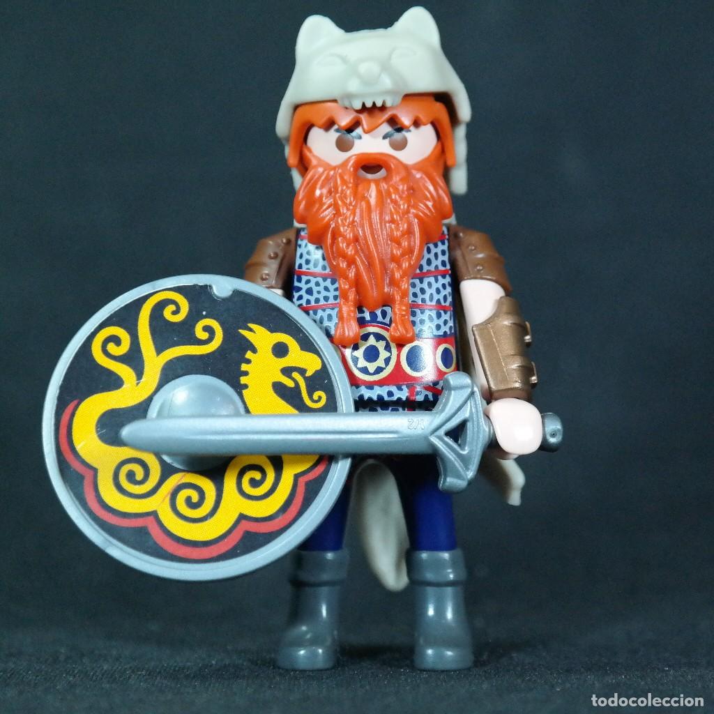 Playmobil: Playmobil vikingo con capa de lobo ☼