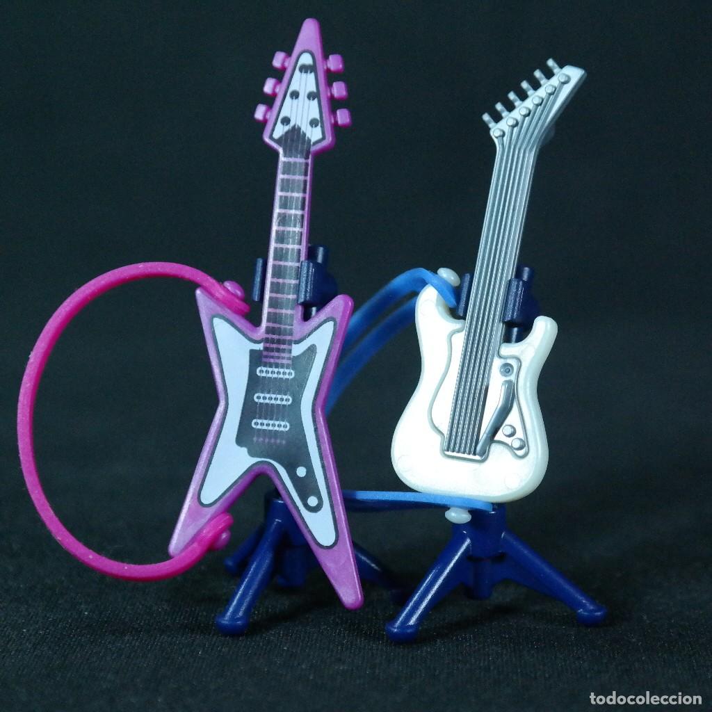 Playmobil: Playmobil dos guitarras con soportes ☼
