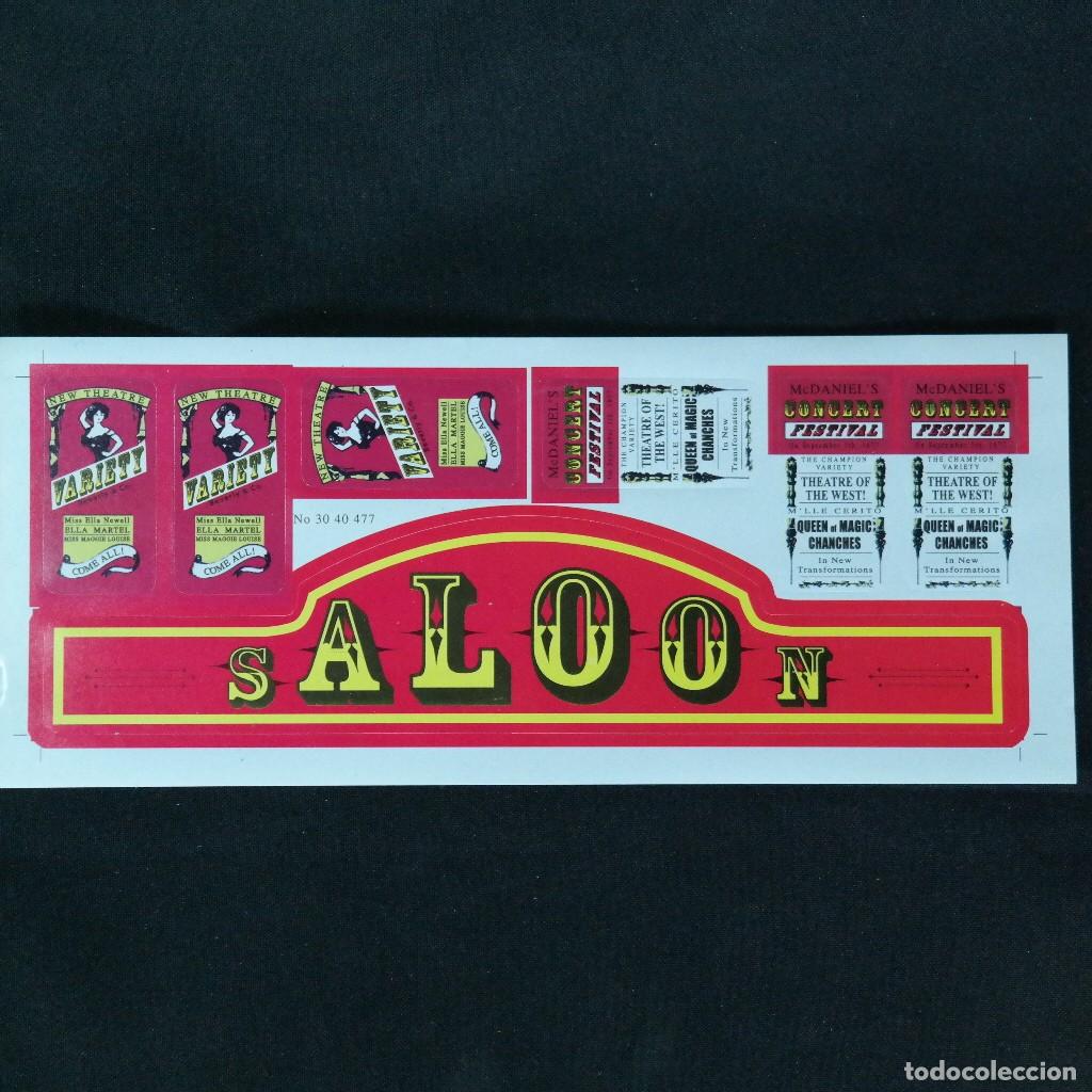 Playmobil: Playmobil calcomania saloon ☼
