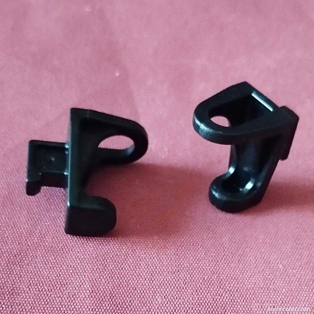 Playmobil: 2 SOPORTES ANTIGUOS DE ANTORCHA - CASTILLO MEDIEVAL -PLAYMOBIL