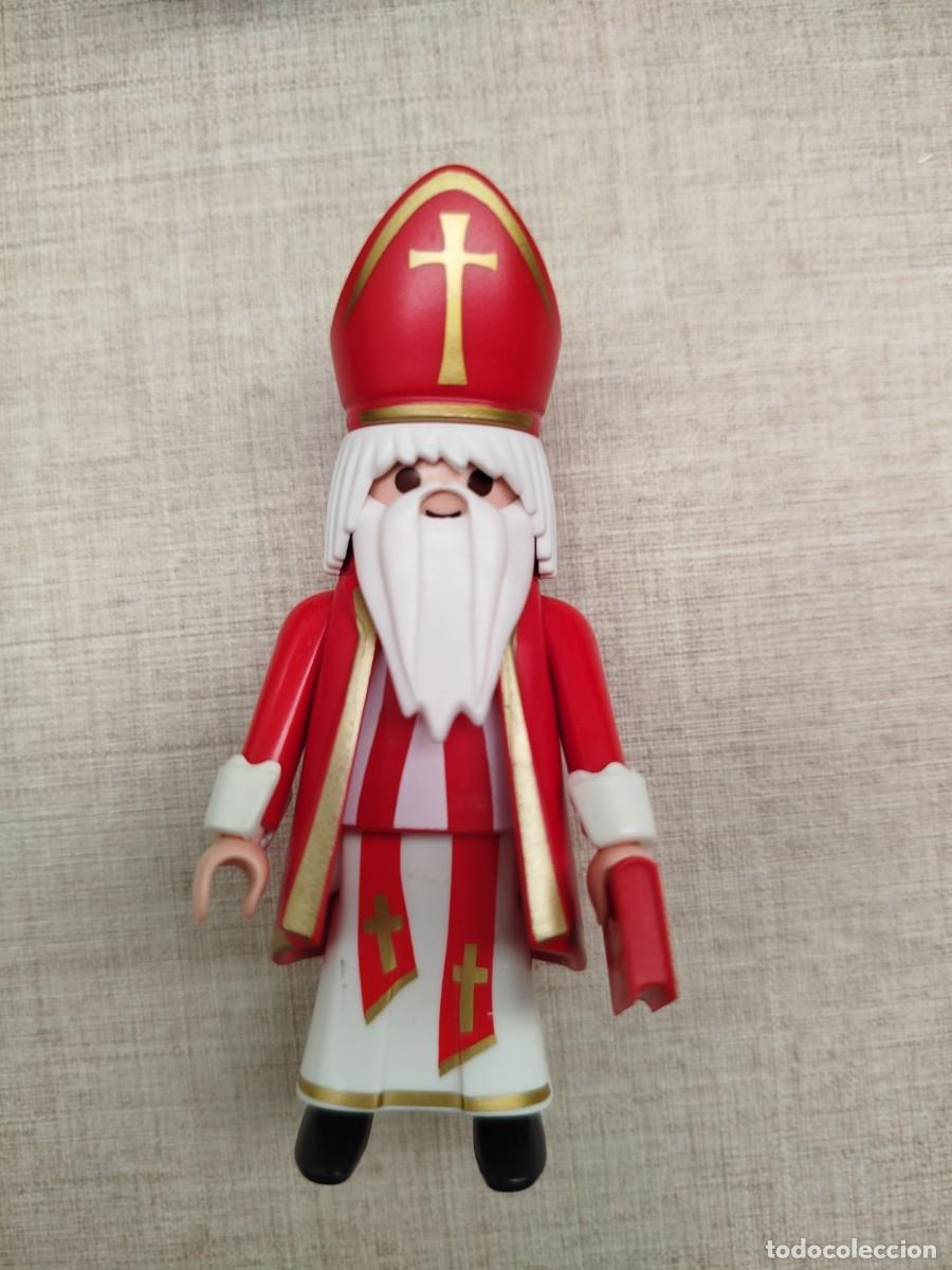 Playmobil: Playmobil obispo barba blanca