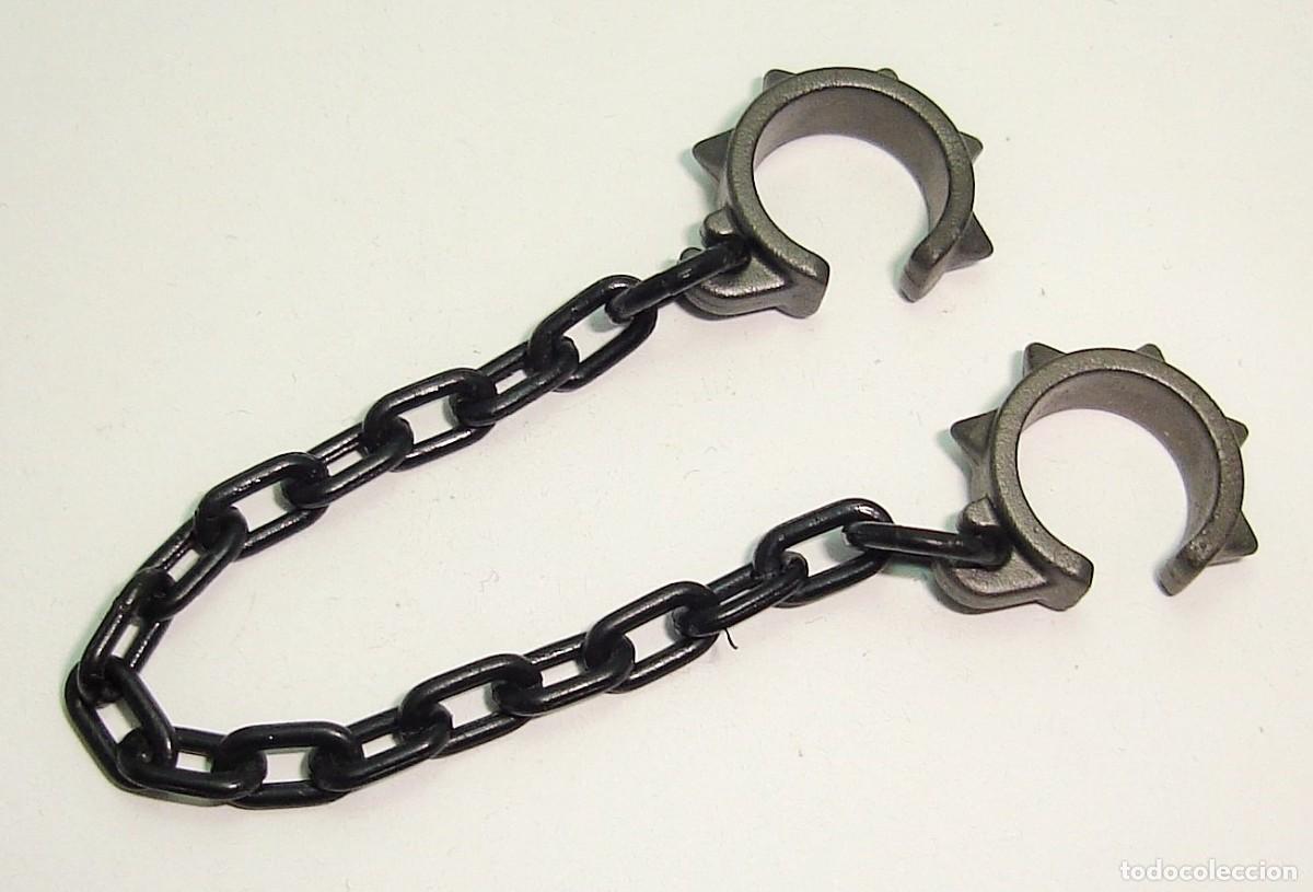 Playmobil: ACCESORIO PLAYMOBIL GRILLETES CON CADENA LOTE 725