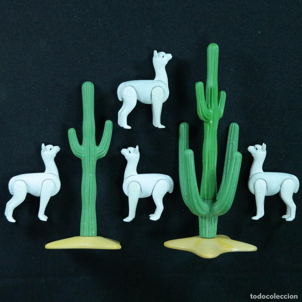 Playmobil: Playmobil llamas con cactuses ☼
