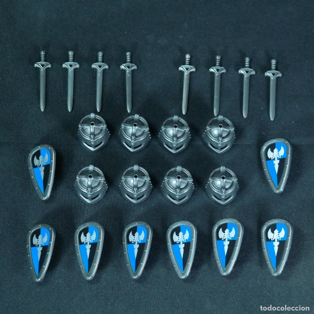 Playmobil: Playmobil escudos, cascos y espadas medievales ☼