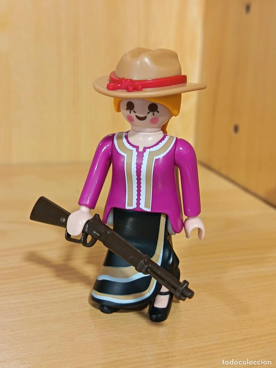 Playmobil: PLAYMOBIL MUJER DEL OESTE CON RIFLE - 13/6/26