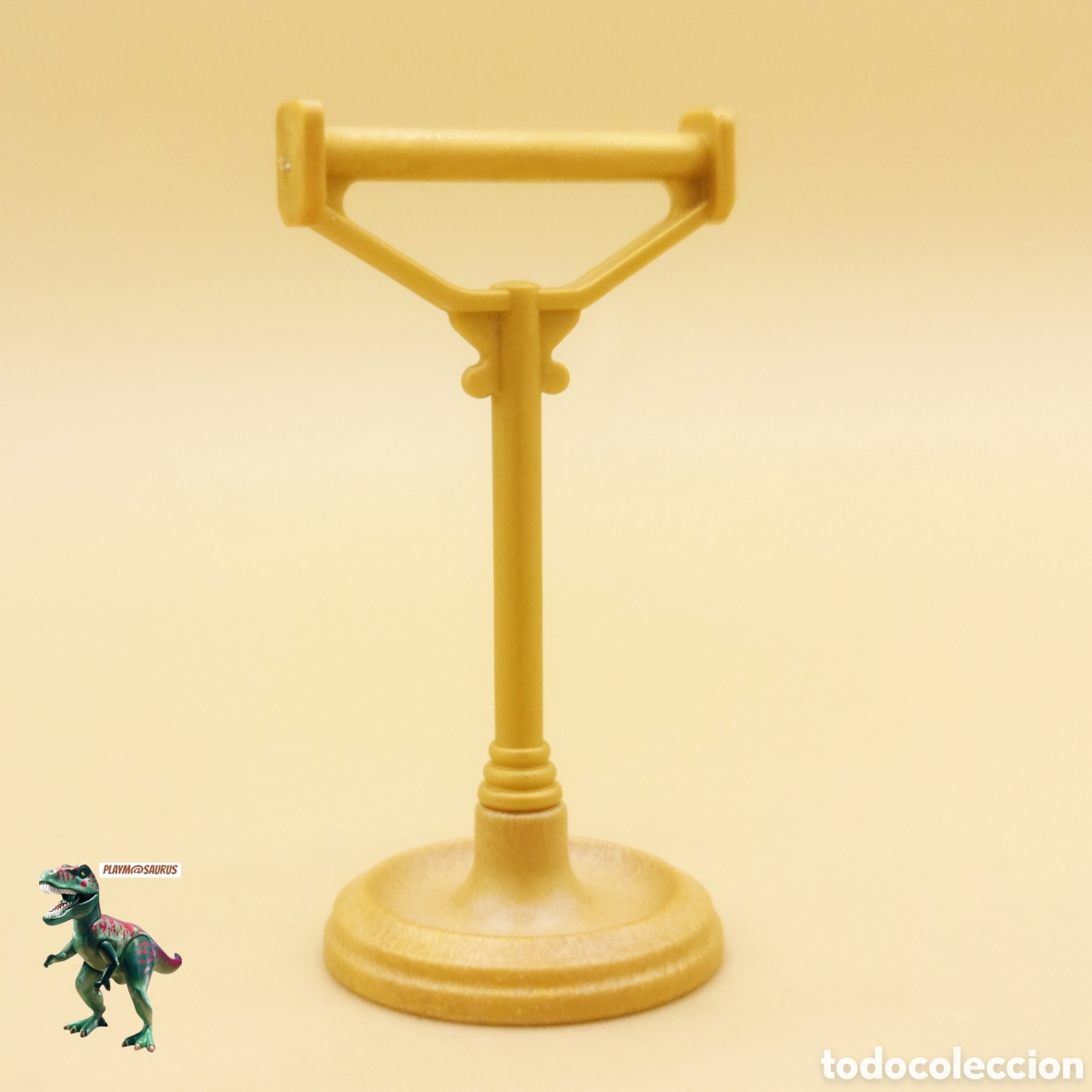 Playmobil: Playmobil soporte dorado para pajaros buho lechuza halcon cuervo hechicero mago cetrero bruja