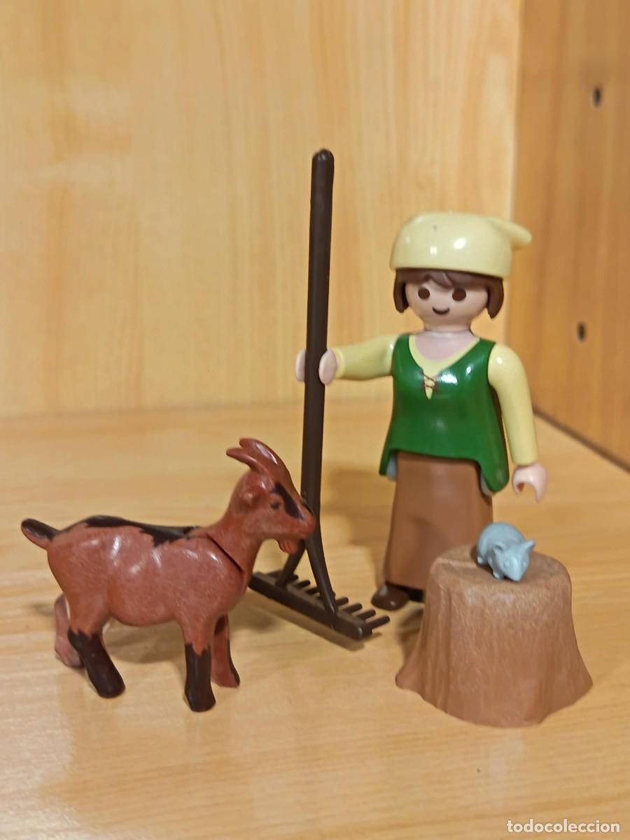 Playmobil: PLAYMOBIL ALDEANA CON CABRA Y RATON , BELEN - 10/7/25