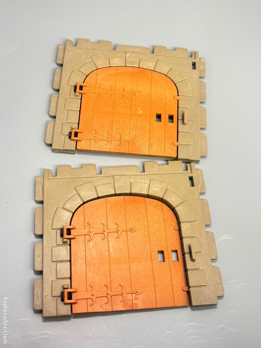 Playmobil: Playmobil lote pared puerta defecto pesta&ntilde;a casa castillo