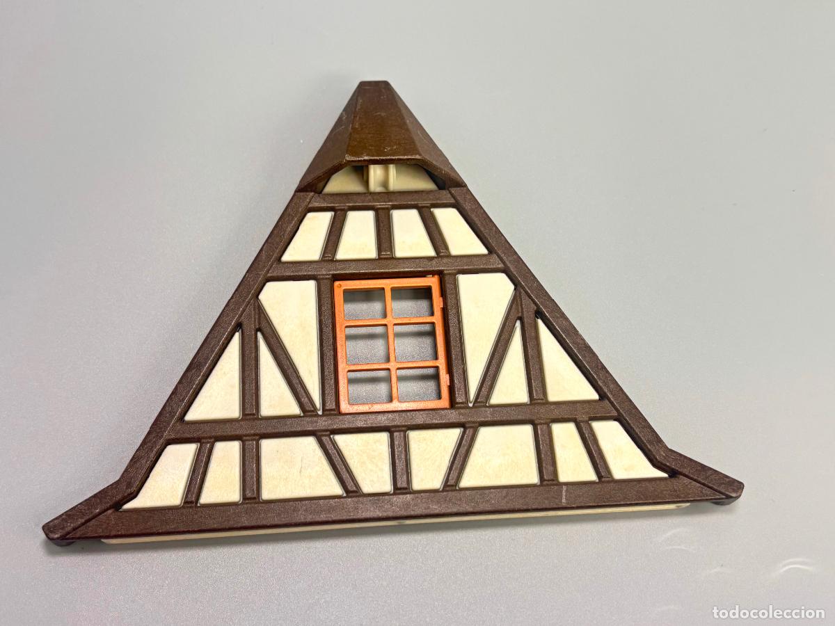 Playmobil: Playmobil pared buhardilla con ventana casa castillo