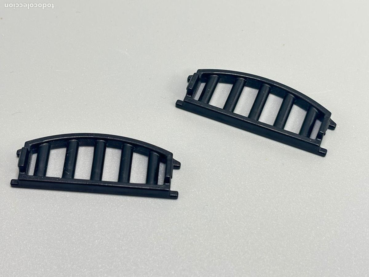 Playmobil: Playmobil reja negra superior pared casa castillo