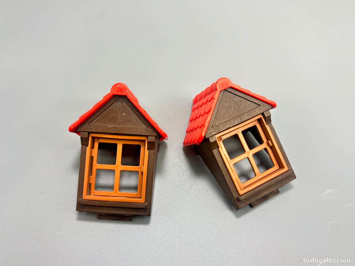 Playmobil: Playmobil lote ventana con tejadillo casa castillo