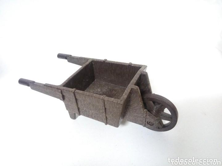 Playmobil: Playmobil carretillo carretilla castillo medieval mina de oro campesino 3747 3802 4451 6417 6479