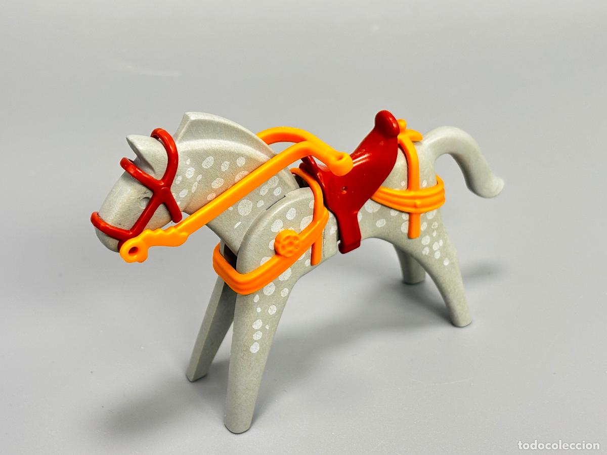 Playmobil: Playmobil caballo con silla y rienda medieval