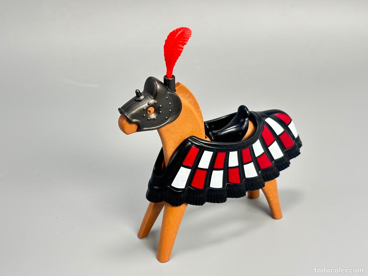 Playmobil: Playmobil 3123 caballo con silla y rienda medieval