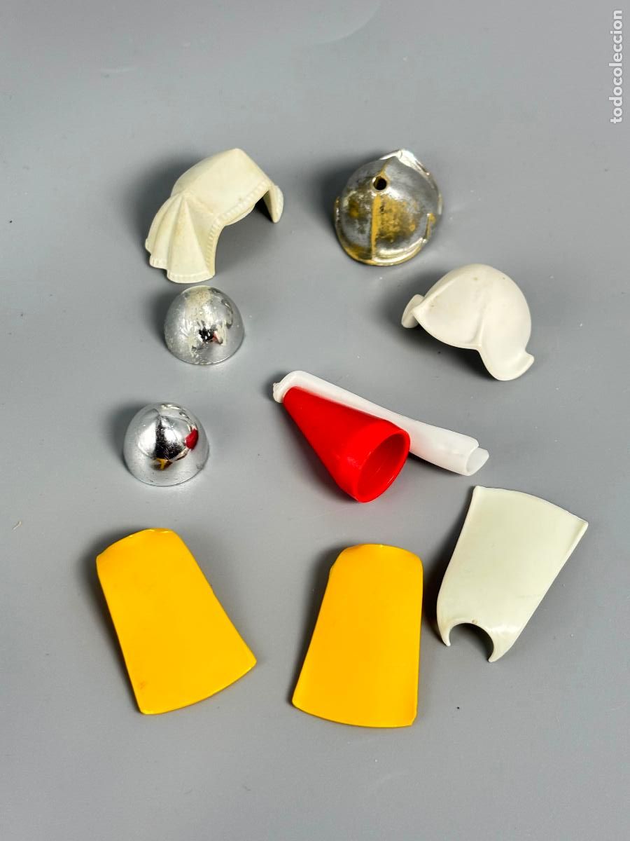 Playmobil: Playmobil lote capa casco sombrero se&ntilde;ora sondado