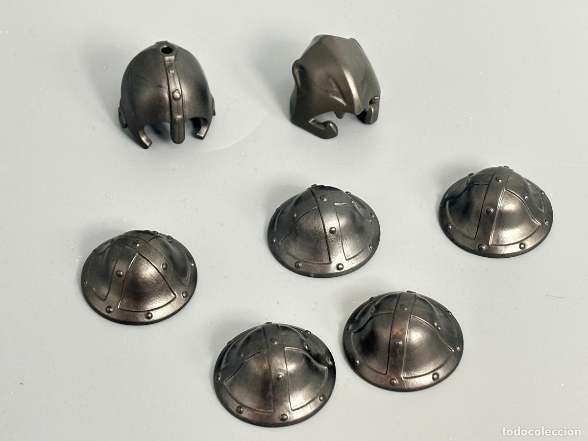 Playmobil: Playmobil lote casco soldado medieval