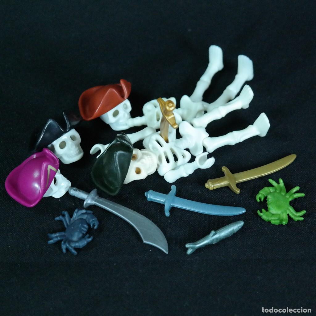 Playmobil: Playmobil esqueletos y calaveras pirata