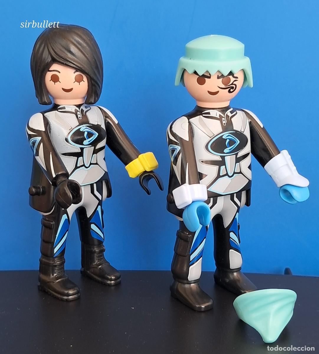 Playmobil: 2 figuras Espias top agents. Playmobil. 9254