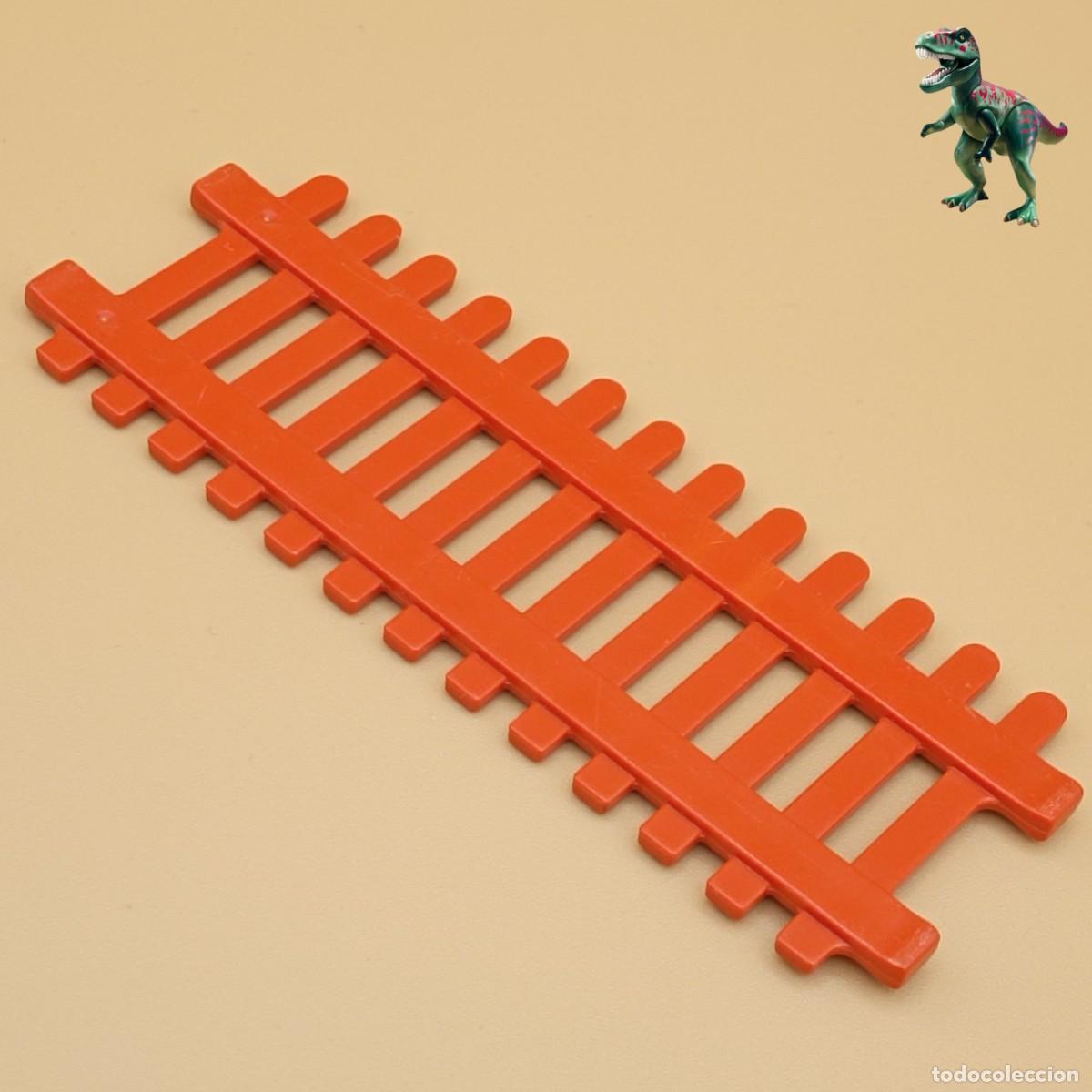 Playmobil: Playmobil valla naranja rojo marron cerca cercado granero granja rancho 3072 7292 30211740