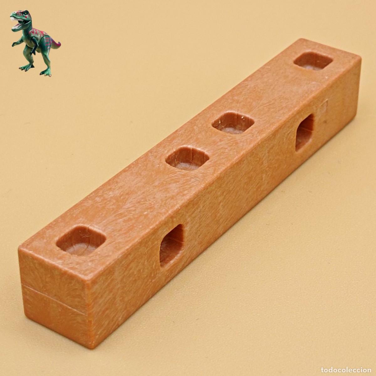 Playmobil: Playmobil viga marron conector union columna pieza granja rancho system X 3072 3909 7936 30211640