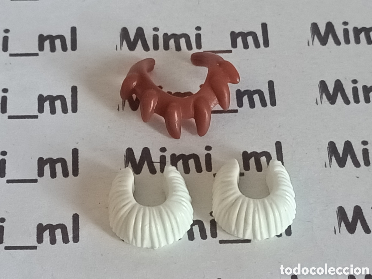 Playmobil: Playmobil tobilleros y collar africano indio poblado plumas western oeste