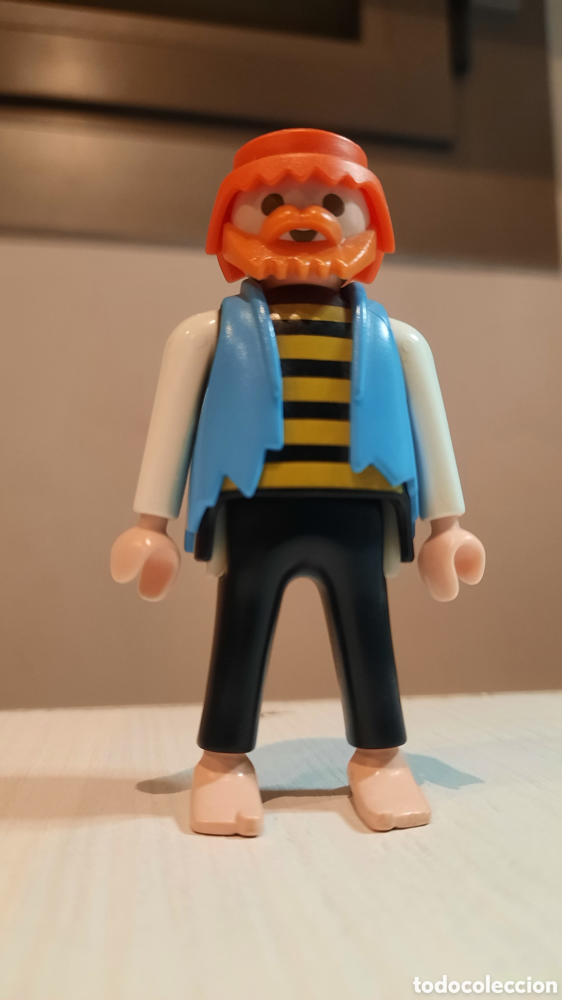 Playmobil: Playmobil 3793 n&aacute;ufrago balsa pirata marinero pelirrojo