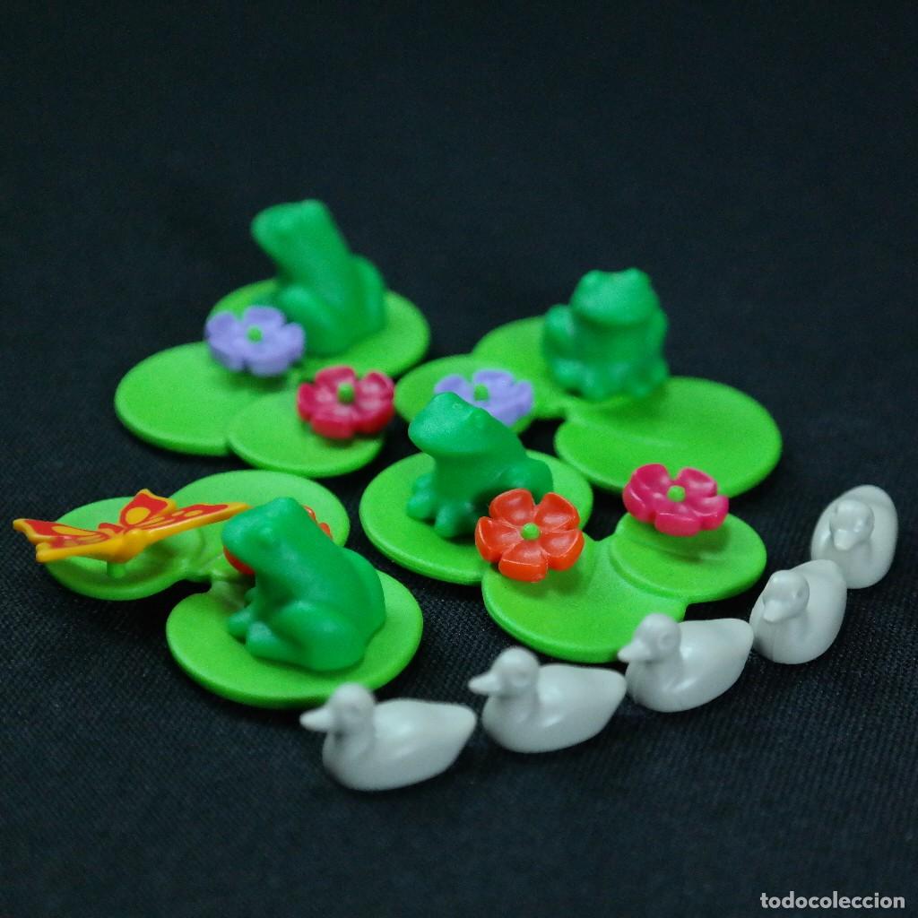 Playmobil: Playmobil nenufares con ranas y patitos grises ☼