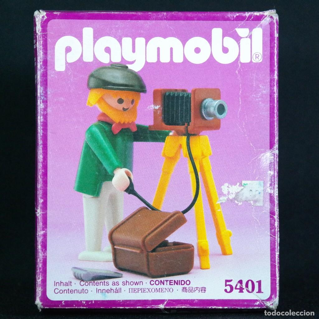 Playmobil: Playmobil fotografo victoriano ref.5401 con caja cerrada ☼