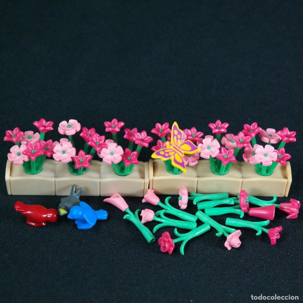 Playmobil: Playmobil flores rosadas con pajaritos ☼