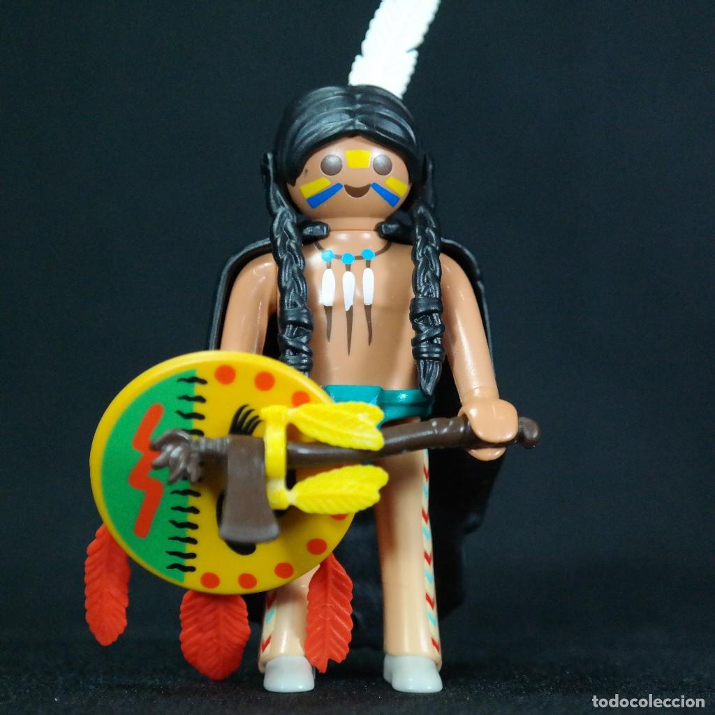 Playmobil: Playmobil indio con capa de piel ☼